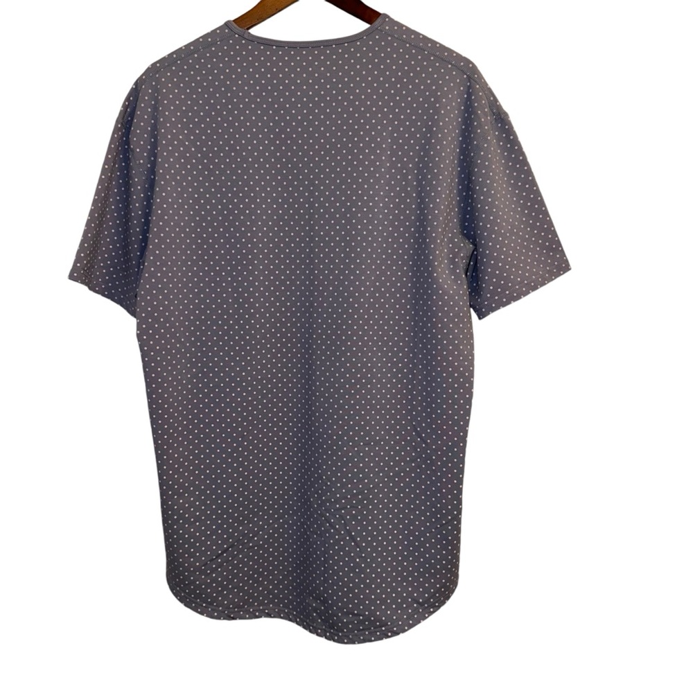BYLT Lux Dotted Drop Cut Short Sleeve Shirt Men’s XL Gym Workout Weightlifting - Picture 2 of 6